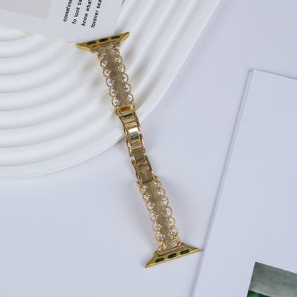 Lace Zircon Watch Strap Suitable For IWatch S10  Xiaomi Mi Band 9 108Pro Xiaomi 10