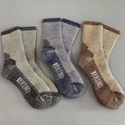Wool Outdoor Hiking And Mountaineering Thickened Warm Ski Socks For Fall And Winter