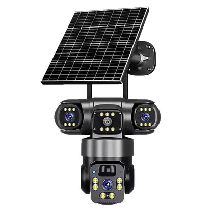 Solar Surveillance Camera Without Plug-in