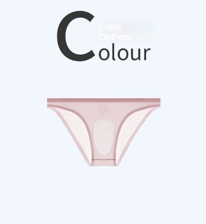 Mens Thin, Breathable Ice-silk Underwear