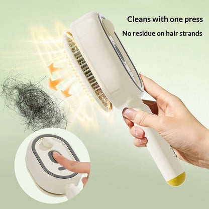 Electric Airbag Massage Comb With Mist Spray - Anti-Tangle Hair Styling Tool For Women
