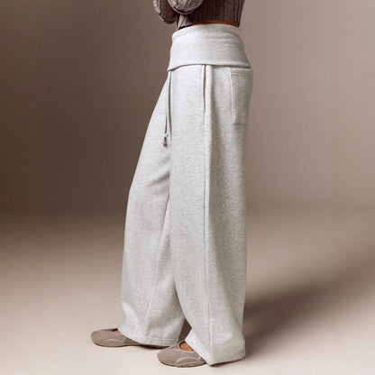 Women's Drawstring Elastic Sports Casual Pants
