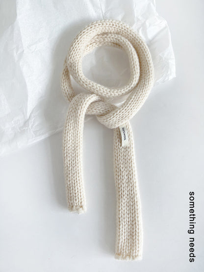 Narrow Long Scarf Womens Neck Warmer