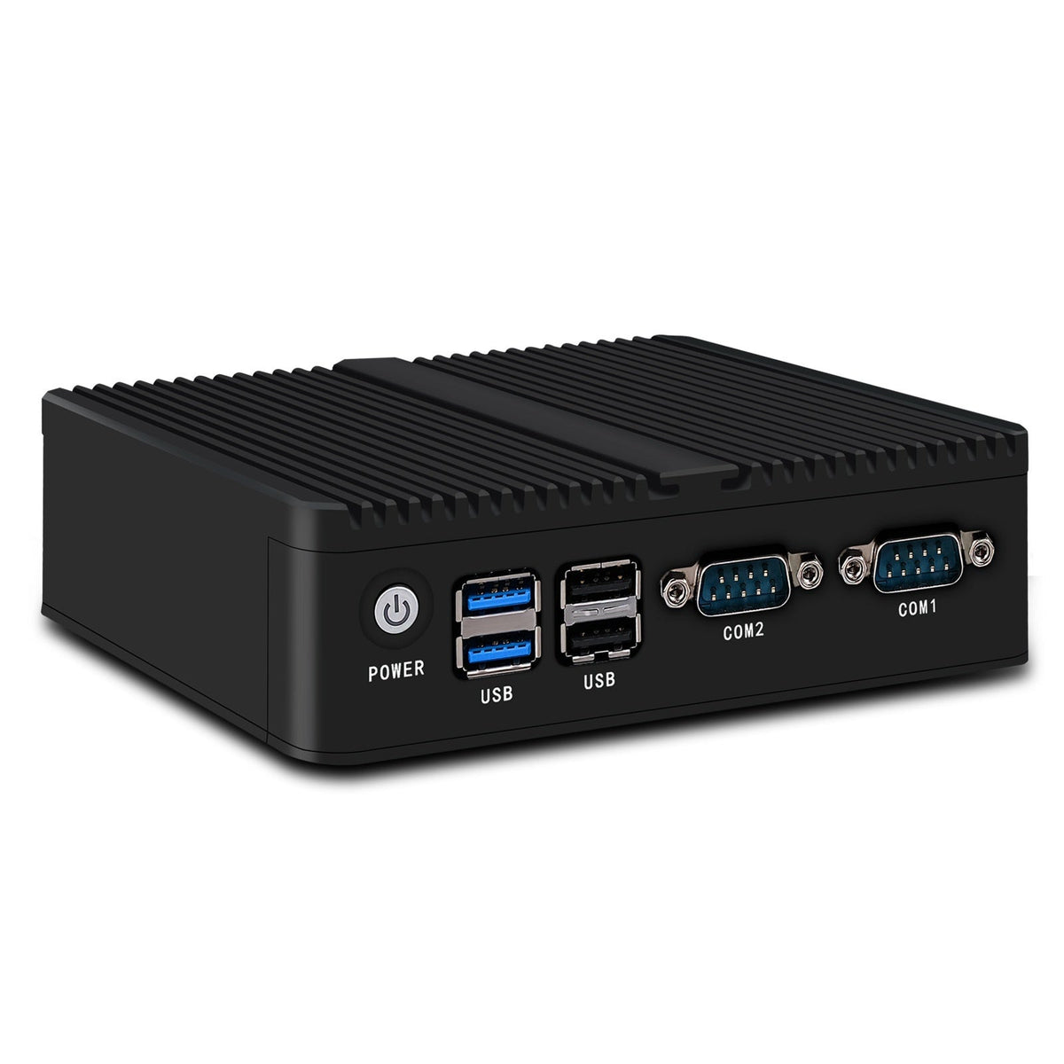 Industrial Control Quad-core Dual-network Microcomputer Embedded Fanless Mini-host