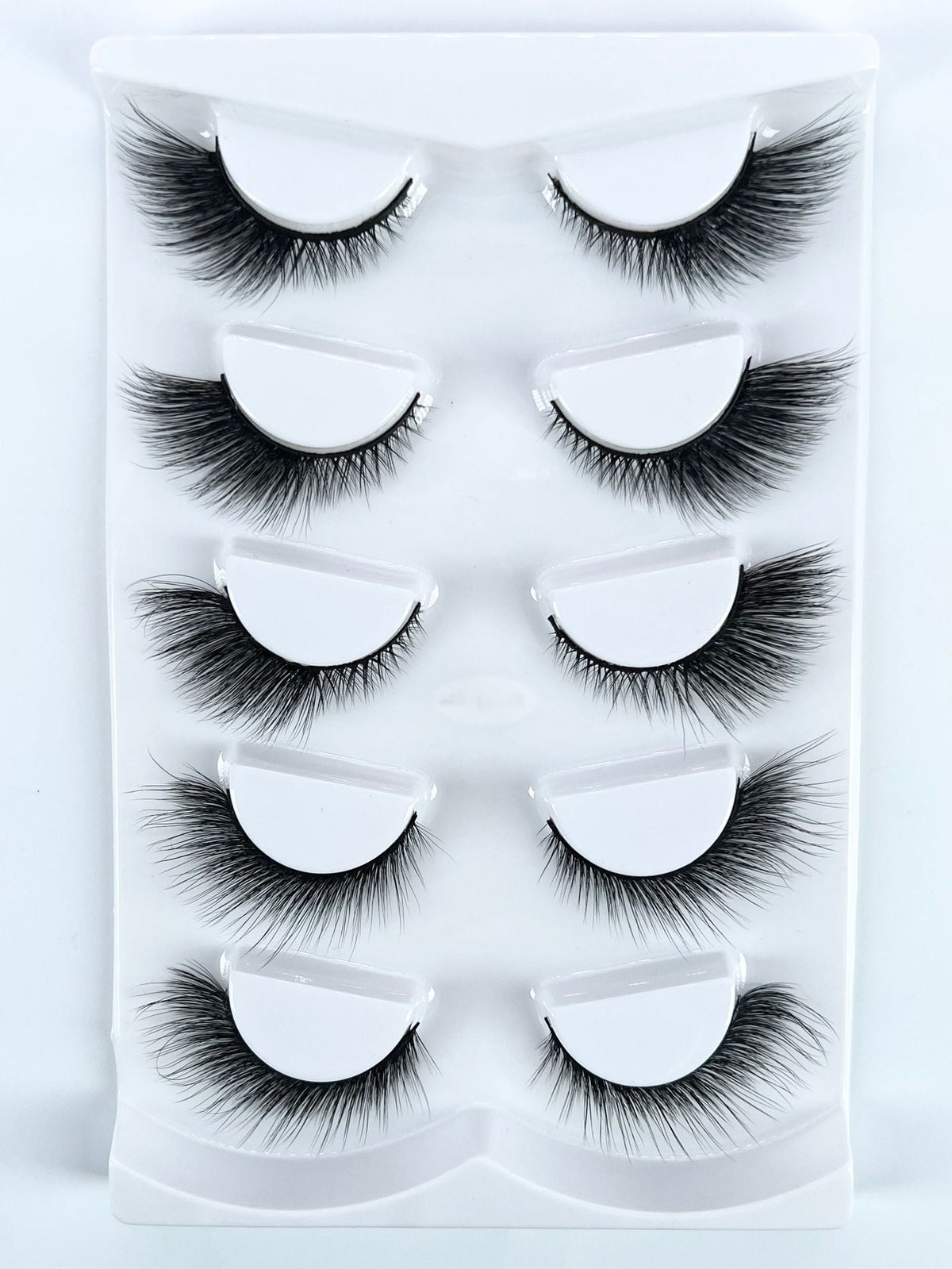 Mink Eyelashes Eye Tail Lengthening Natural Eyelashes Flat False