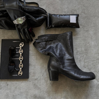Eye-catching Wide-leg Skinny Boots For Women