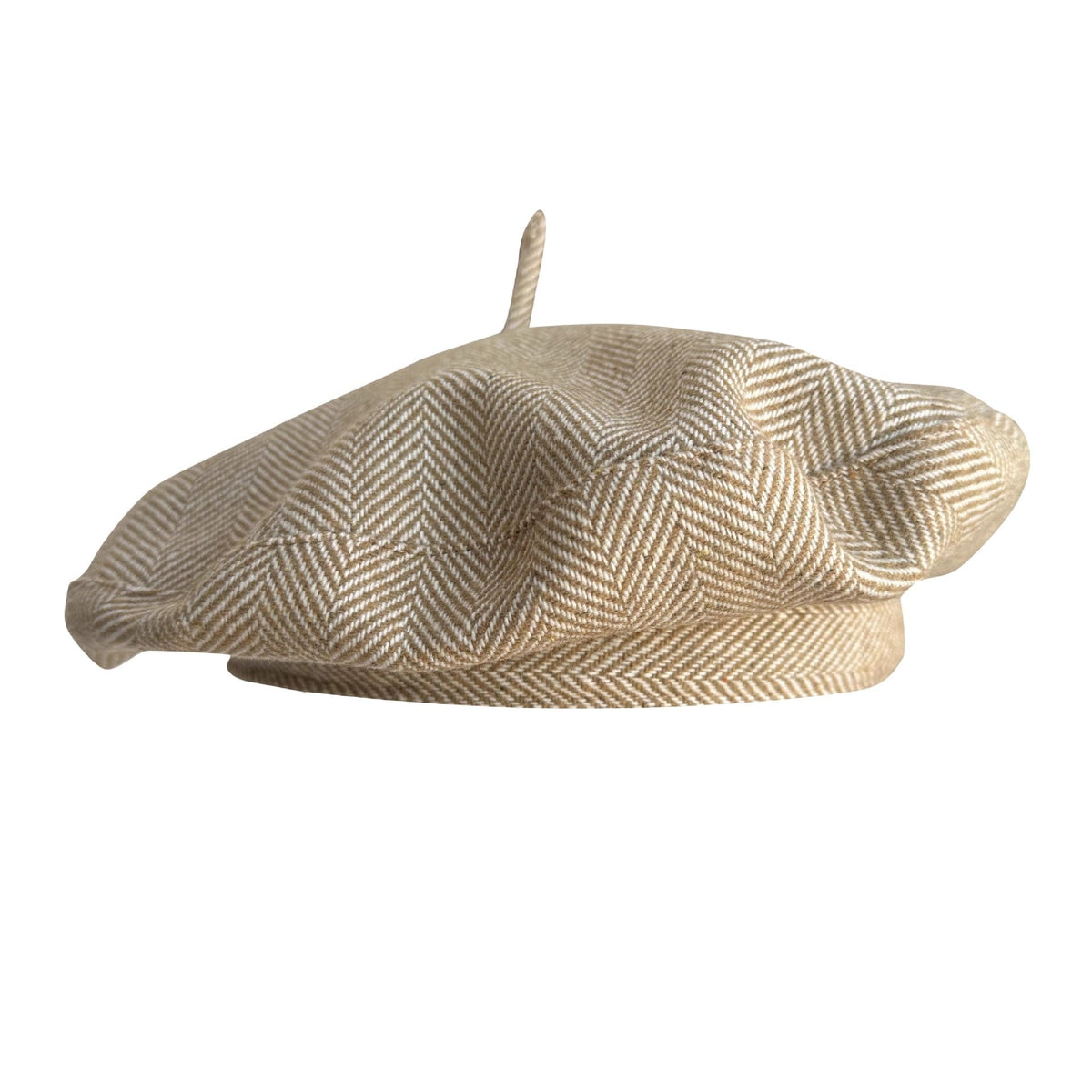 Retro-style Fashionable Beret For Women New Autumn DesignBritish Plaid Saucer Hat
