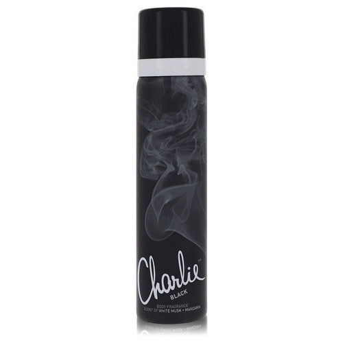 Charlie Black by Revlon Body Fragrance Spray