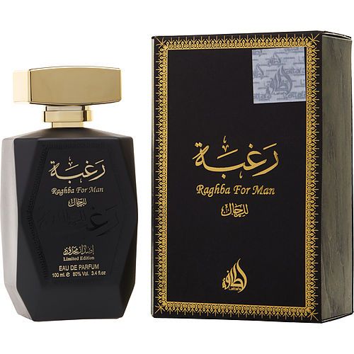 LATTAFA RAGHBA MAN by Lattafa EAU DE PARFUM SPRAY 3.4 OZ (LIMITED EDITION)