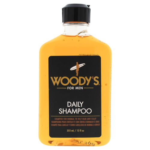Daily Shampoo by Woodys for Men - 12 oz Shampoo