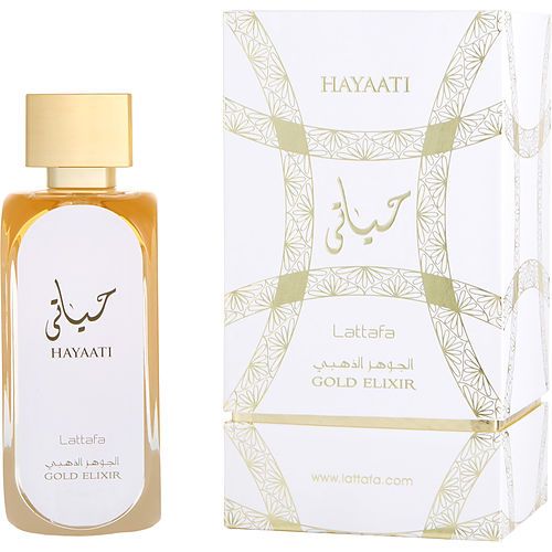 LATTAFA HAYAATI GOLD ELIXIR by Lattafa EAU DE PARFUM SPRAY 3.4 OZ