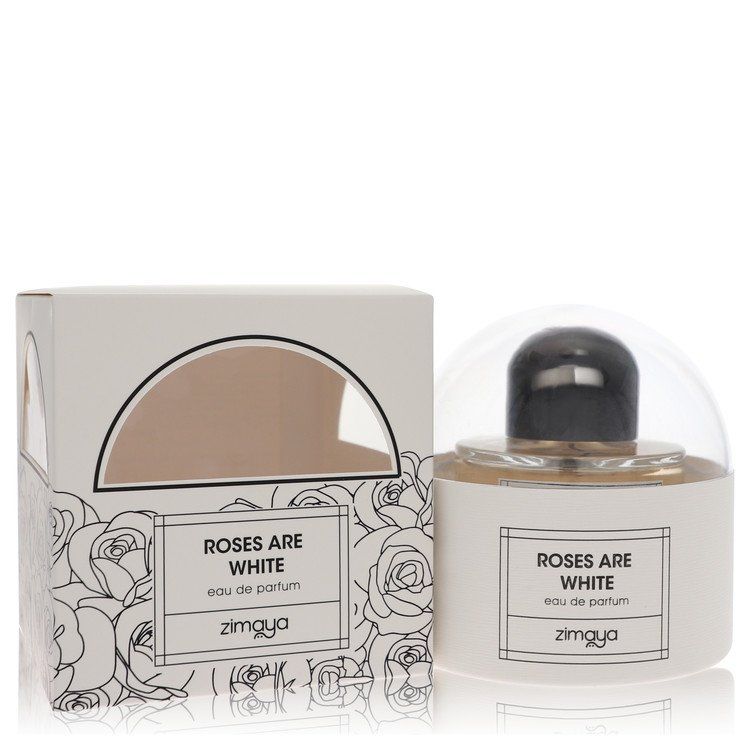 Afnan Zimaya Roses Are White by Afnan Eau De Parfum Spray (Unisex)