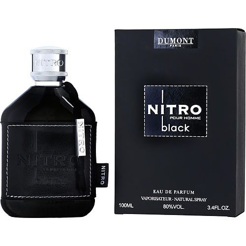 NITRO BLACK POUR HOMME by Dumont Paris EAU DE PARFUM SPRAY 3.4 OZ