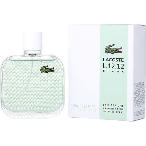 LACOSTE L.12.12 BLANC EAU FRAICHE by Lacoste EDT SPRAY 3.4 OZ