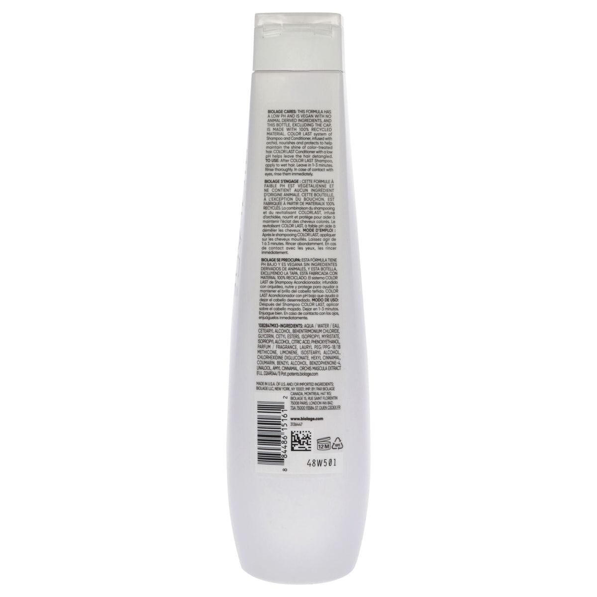 Biolage ColorLast Conditioner by Matrix for Unisex - 13.5 oz Conditioner