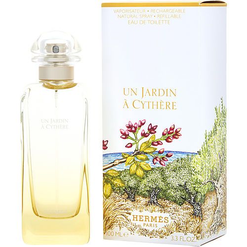 UN JARDIN A CYTHERE by Hermes EDT REFILLABLE SPRAY 3.3 OZ