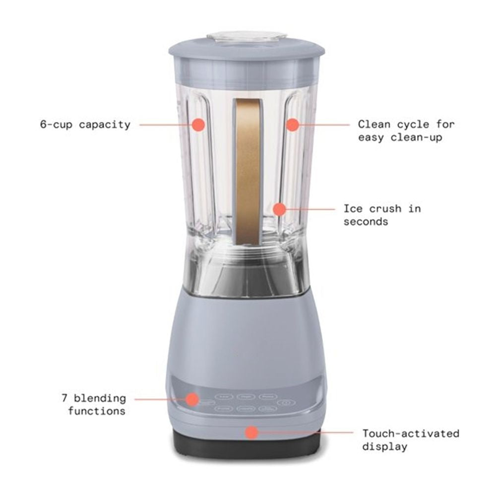 High Performance Touchscreen Blender;  White | Green | Blue