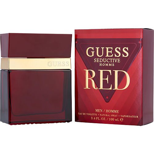 GUESS SEDUCTIVE HOMME RED by Guess EDT SPRAY 3.4 OZ