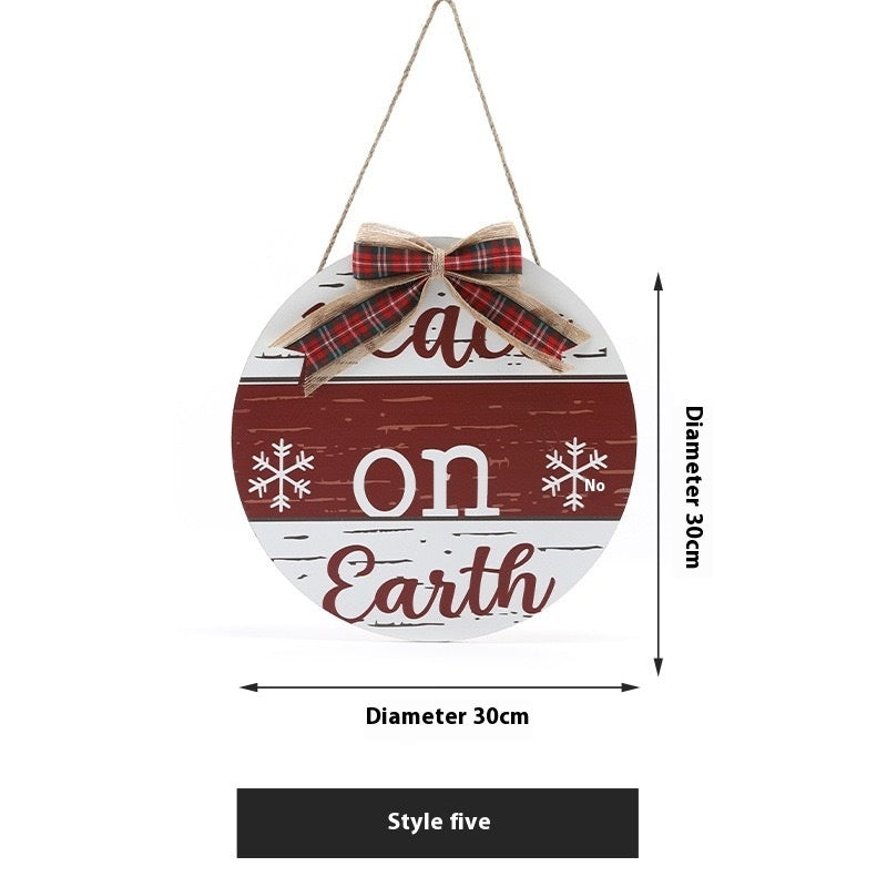 Christmas Gate Decorations Arrangement Listing