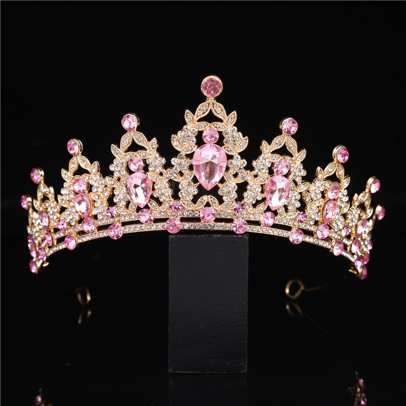 Bride Princess Crown Wedding Dress Accessories