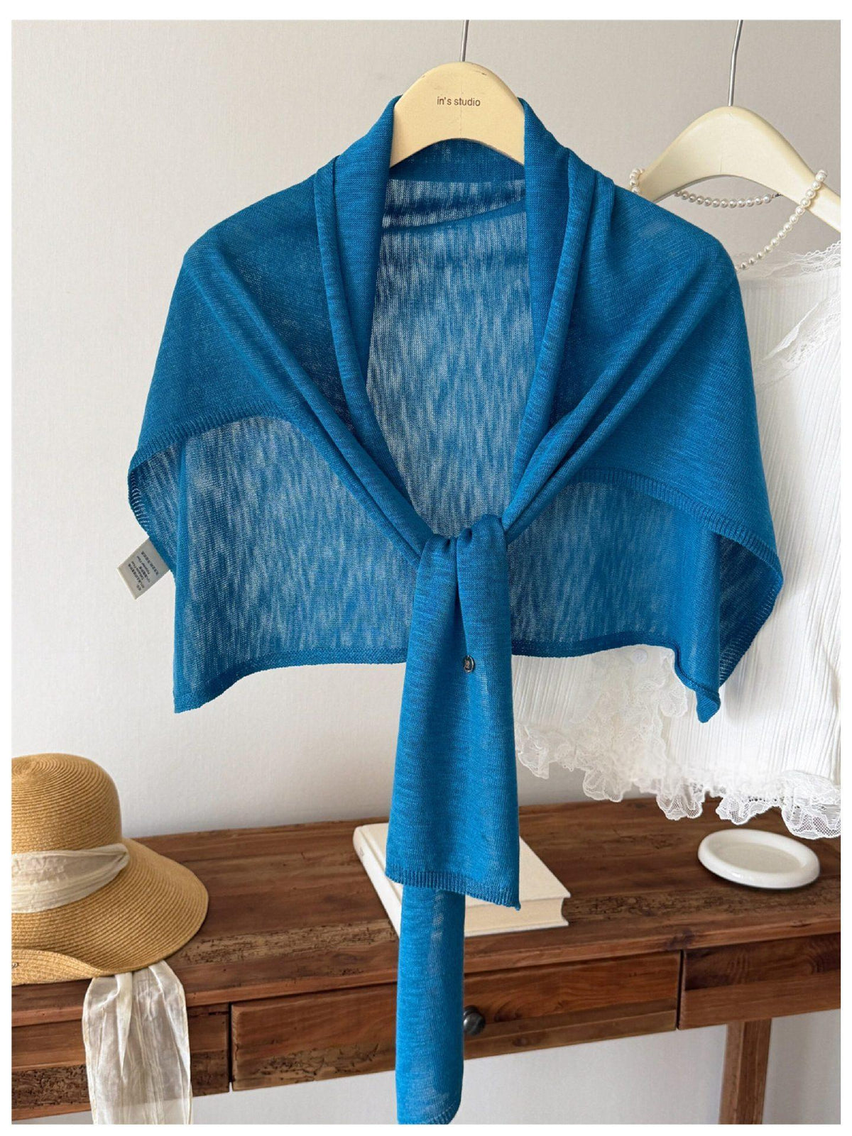Bamboo-Section Linen Viscose Slimming Cape For Women
