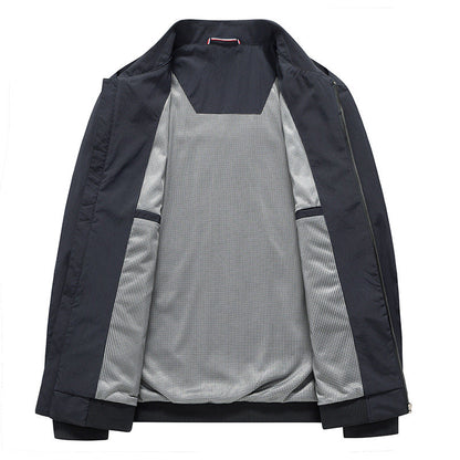 Men's Lapel Jacket Spring Autumn Outerwear