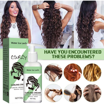 Hair Care Moisturizing Fluffy Long-lasting Styling Elastin