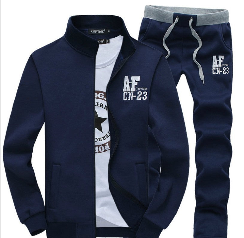 Plus Size Casual Stand Collar Casual Sportswear