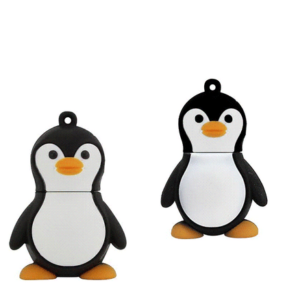 Cartoon Penguin USB Drive 30