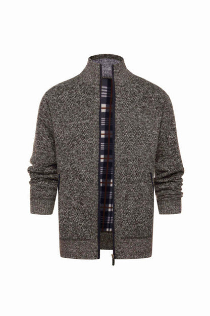 Slim-fit, Cropped Casual Sweater Jacket