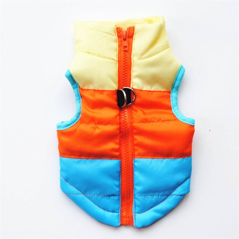 Winter Clothing Pet Clothes Vest Padded Jacket