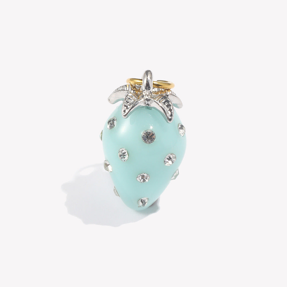 Stainless Steel Corn Pendant Plated With 18K Gold
