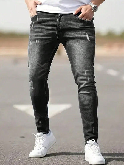 American-style Slim-fit Versatile Mens Skinny Jeans