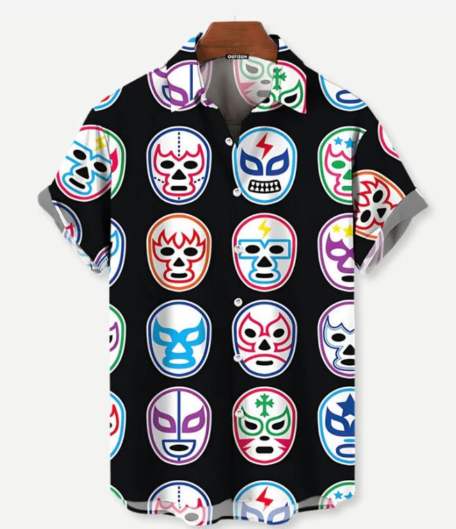Men's 3D Printed Hawaiian Shirt Summer Vacation
