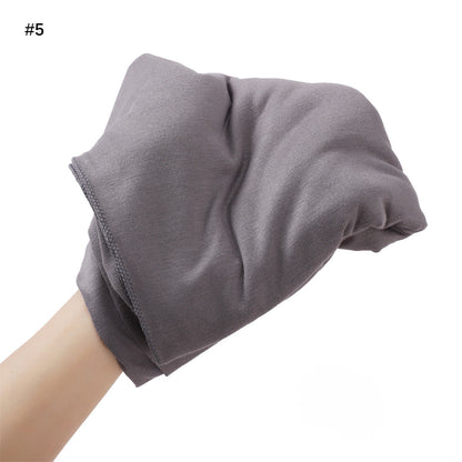 Solid-color Large-size Modal Sweatband Single-color Mercerized Cotton Turban Headscarf