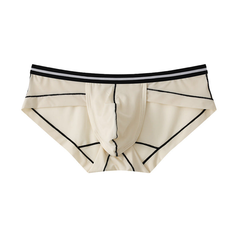 Ice Silk Men's Triangle Underwear