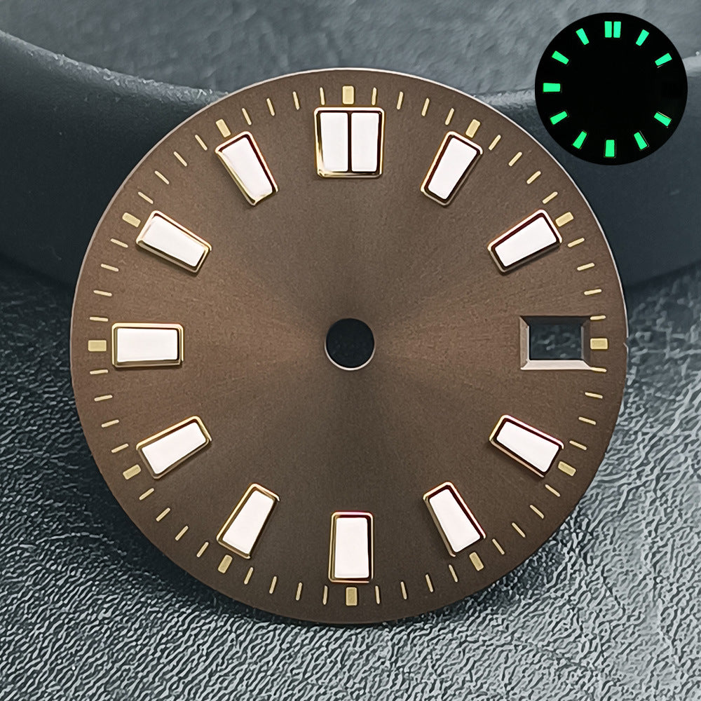Sunburst Dial Compatible With NH35 Mechanical Movement
