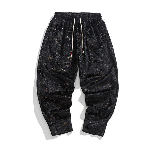 New Thick Sweat Pants Plus Size Hanfu Improved New Chinese Style