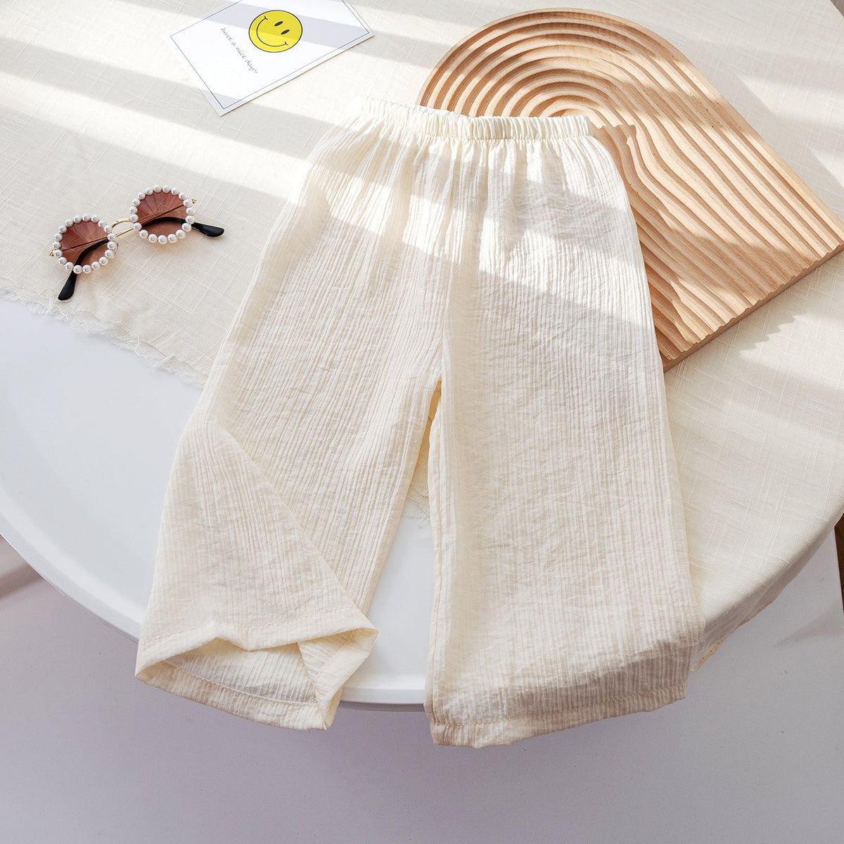 Girls' Wide-leg Pants Simple Anti-mosquito