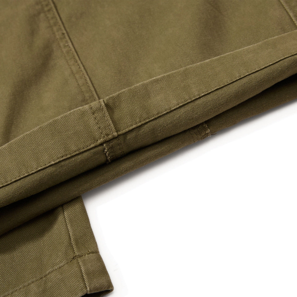 Multi-pocket Straight-leg Cotton Work Pants