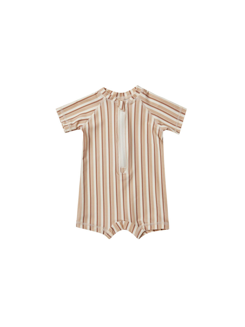 Boys And Girls Baby Short Sleeve Quick-drying Printing One-piece Swimsuit