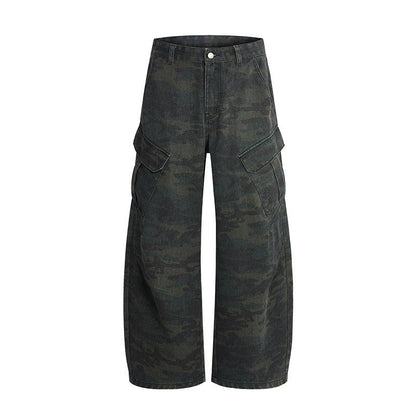 Multi-pocket Camouflage Cargo Pants For Men And Women