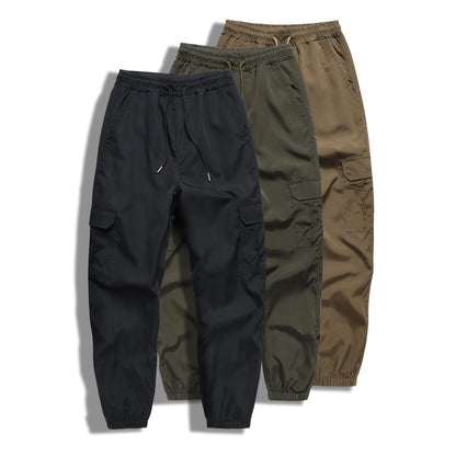Men's Quick-drying Straight-leg Pants For Spring And Autumn