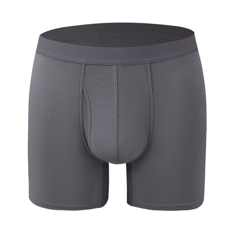 Men's Bamboo Fiber Sports Mid Waist Underwear