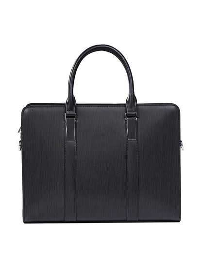 High-end Business Computer Men's Cowhide Handbag