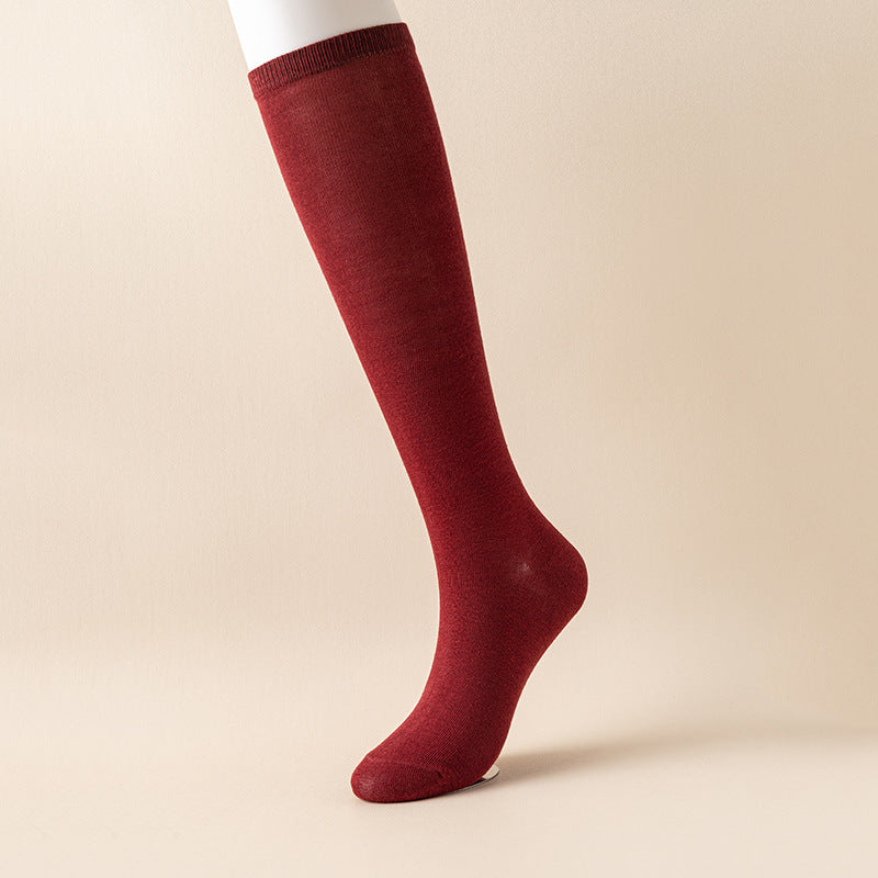 Women's Japanese-style Solid-color JK Socks