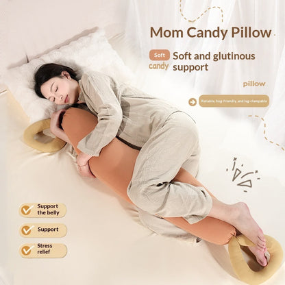 Pregnancy Pillow For Back Support And Side Sleeping With Belly Support