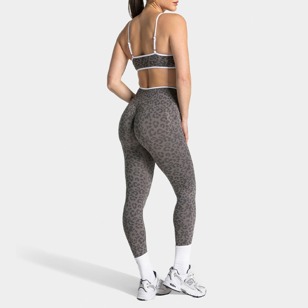 Breathable Sports Bra And Quick-drying Yoga Pants Workout Set