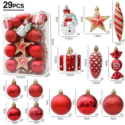 Christmas Tree Decorations Pendant Set