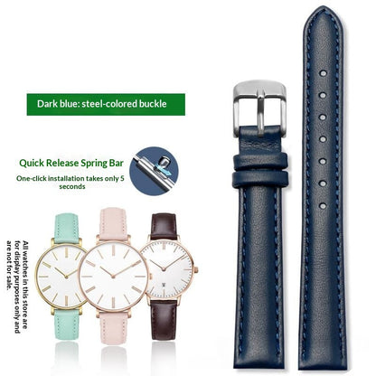 Full-grain Plain-weave Cowhide Compatible With Straps From Multiple Brands